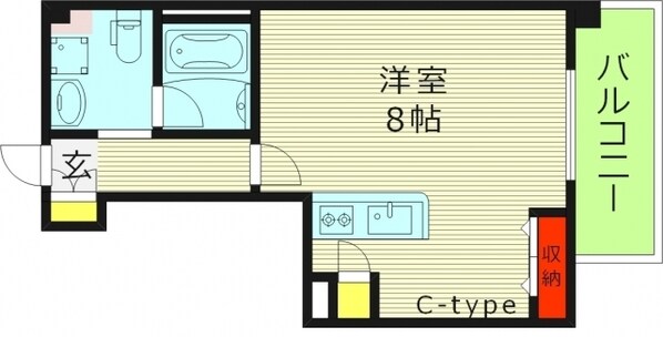 デイグラン鶴見の物件間取画像